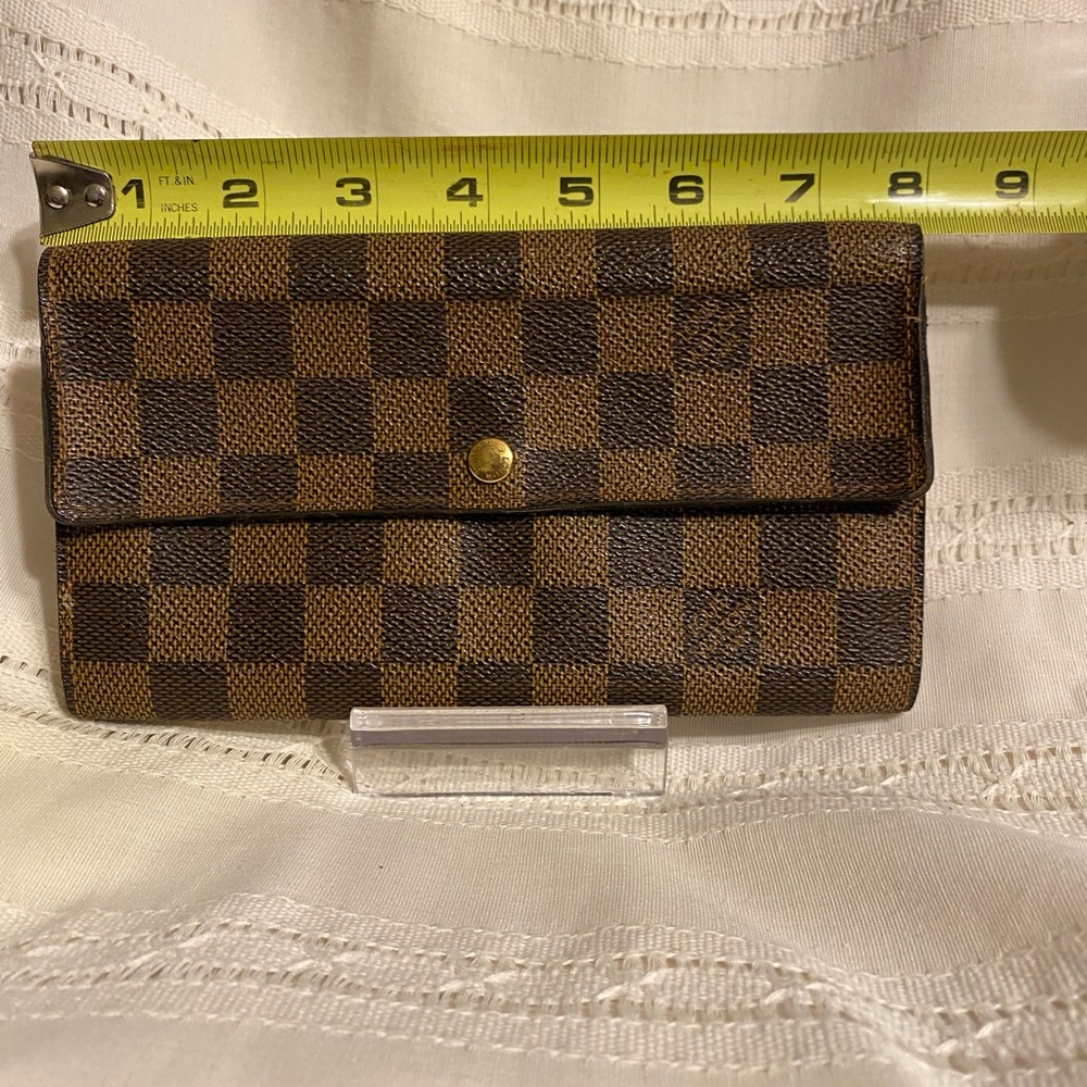 Louis Vuitton Brown Damier Wallet